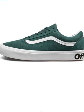 Vans ComfyCush Old Skool sneaker Mens SZ 11 Distort Trekking Green White NWT